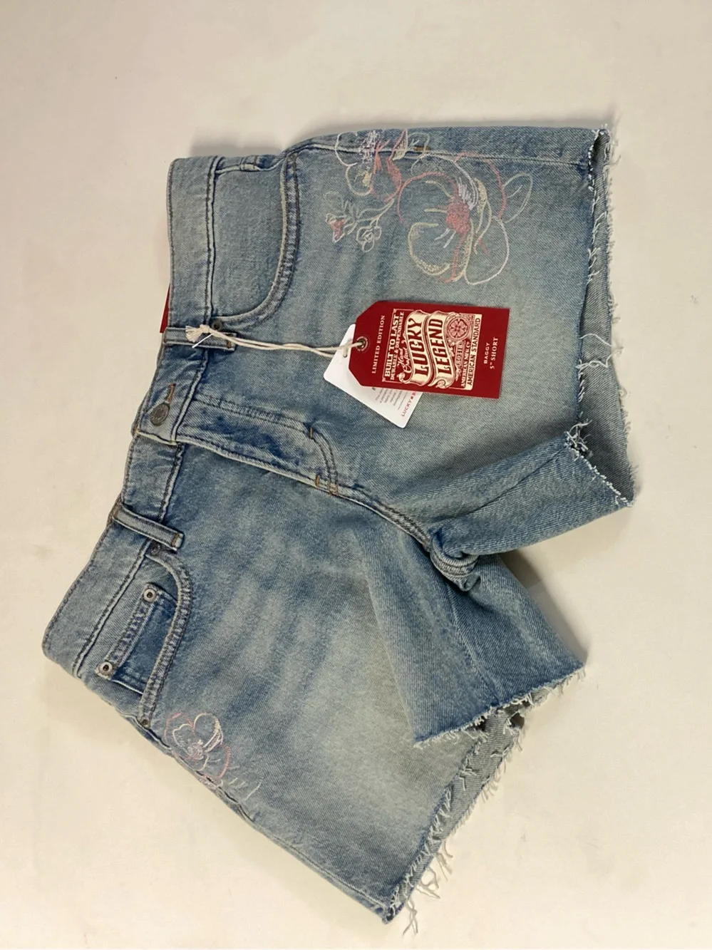Lucky Brand Baggy Flower Shorts